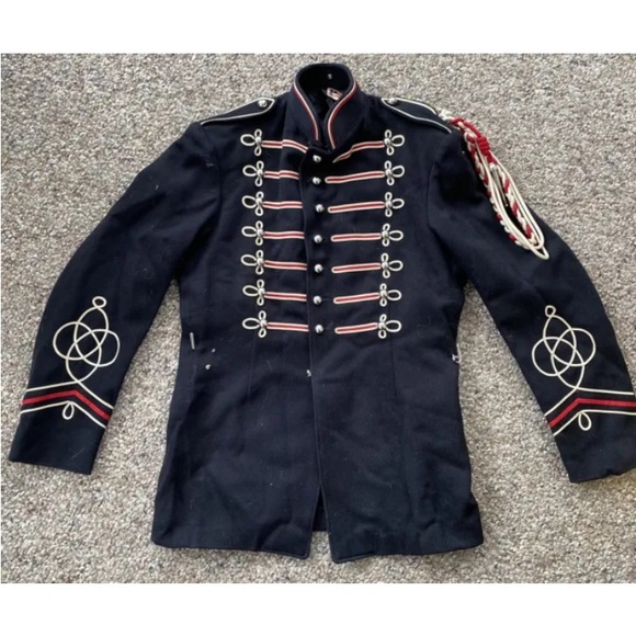 Jackets & Coats 6s Antique 36b Wool Military Drummer Jacket Doublet